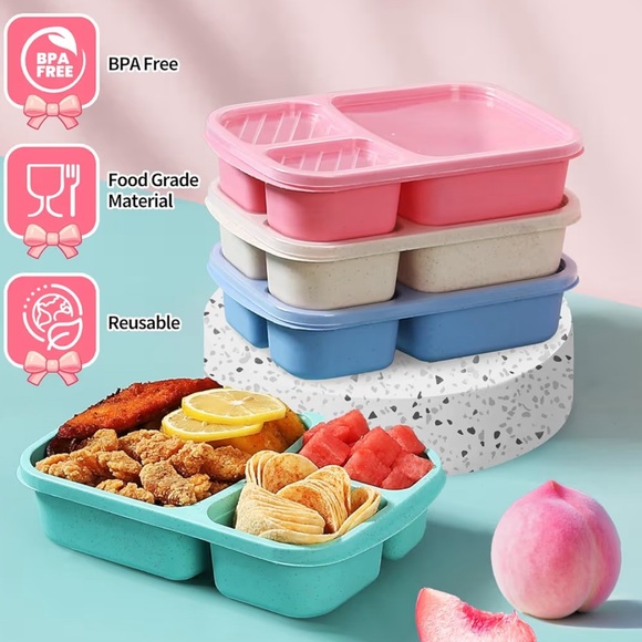 Colorful Food Storage Container Set - Picture 3 of 3